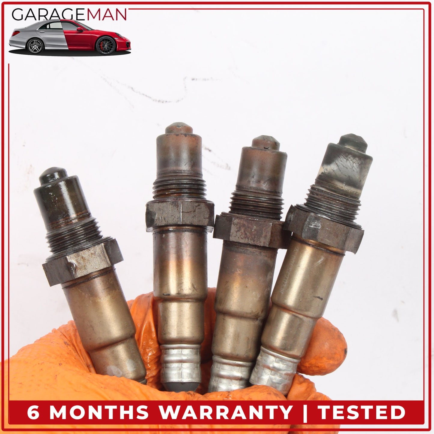2006-2012 Mercedes W164 ML350 Oxygen O2 Sensor Lambda Set of 4 0045420718 OEM