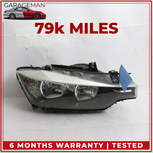 2012-2015 BMW 320i xDrive Front Right Side Halogen Head Light Lamp 7259550 OEM