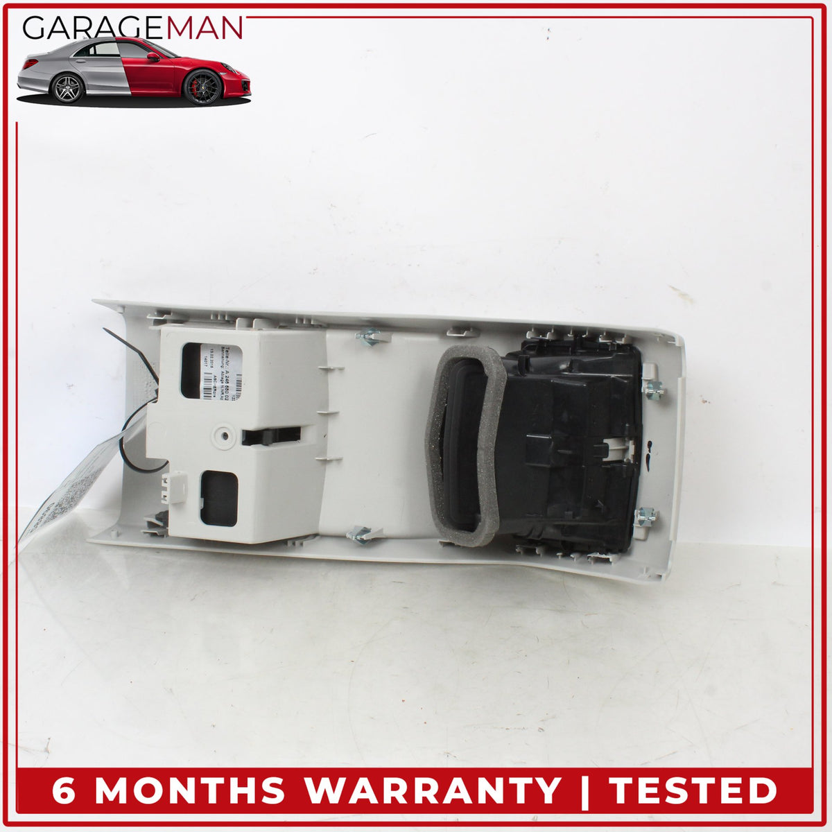 2014-2017 Mercedes W242 B Electric Drive Rear Center Console Air Vent Trim OEM
