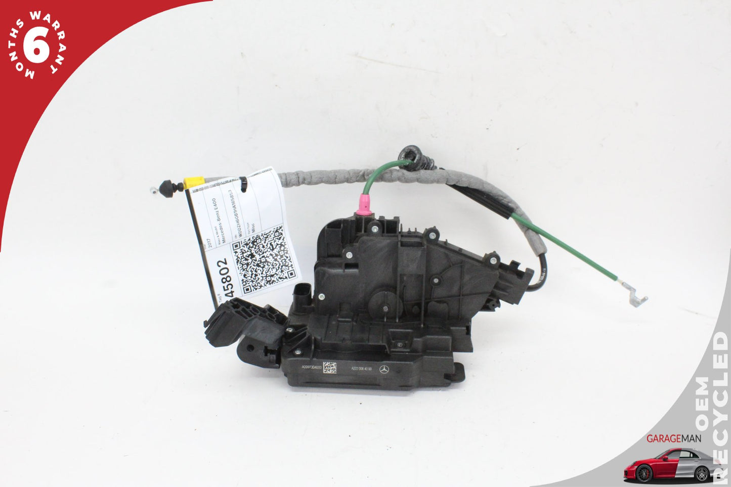 17-19 Mercedes-Benz E400 W213 Wagon Rear Right Door Lock Latch Actuator 0997304000