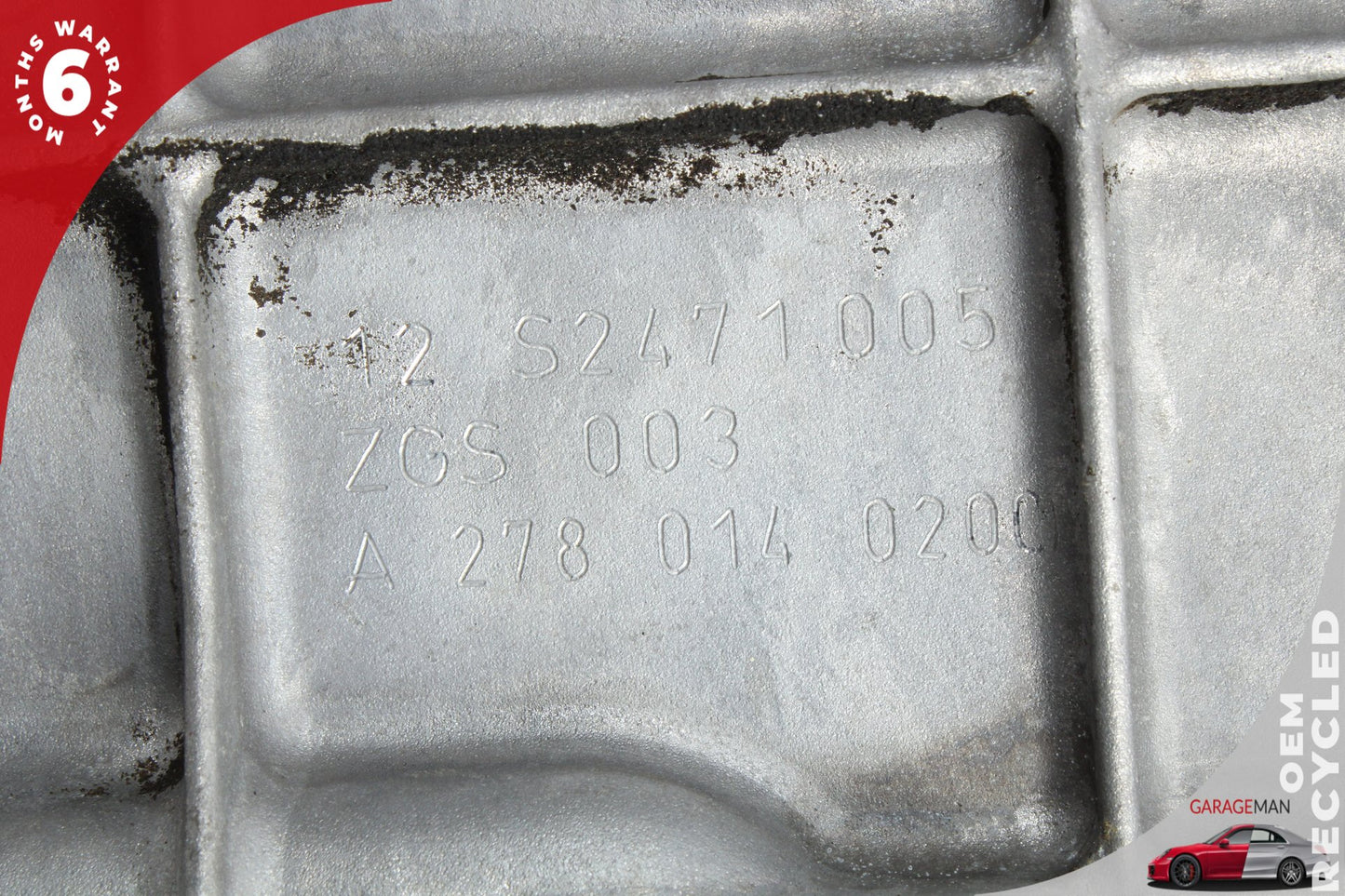 2011-2020 Mercedes W218 CLS550 Upper Engine Oil Pan 2780140200 OEM