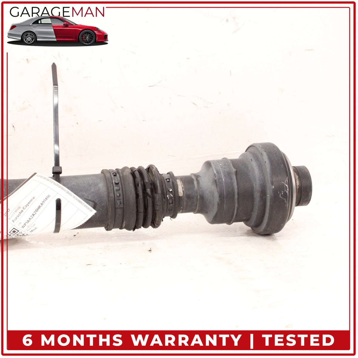 2011-2018 Porsche Cayenne 958 AWD Front Propeller Driveshaft 7P0521101P OEM