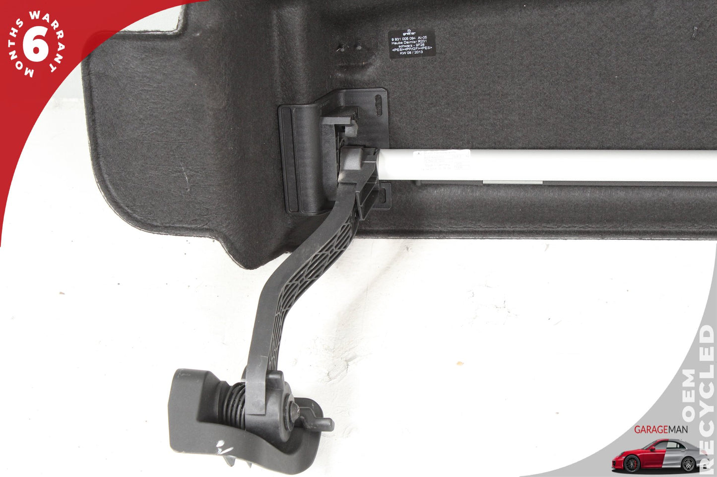2013-2020 Mercedes-Benz SL550 R231 Convertible Trunk Interior Rear Cargo Luggage Cover 2316900165 OEM