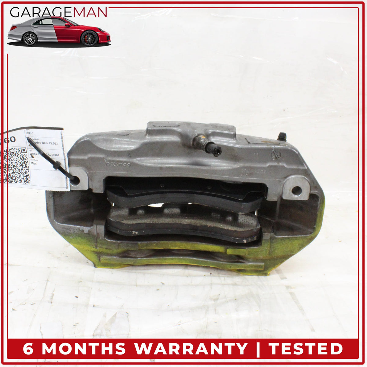 2010-2023 Mercedes W218 CLS63 AMG Front and Right Brake Caliper Calipers Set OEM