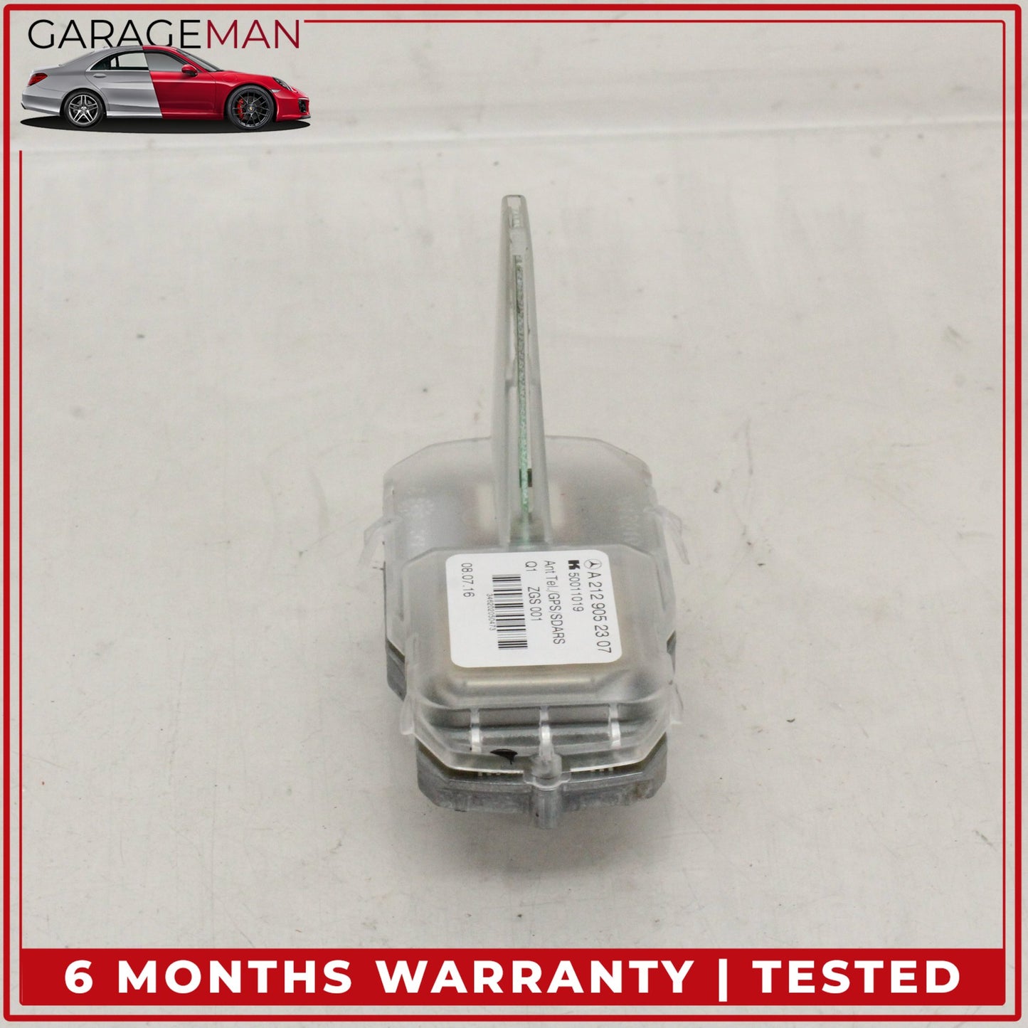 2014-2020 Mercedes W222 S550e Roof Shark Fin Antenna Module 2129052307 OEM