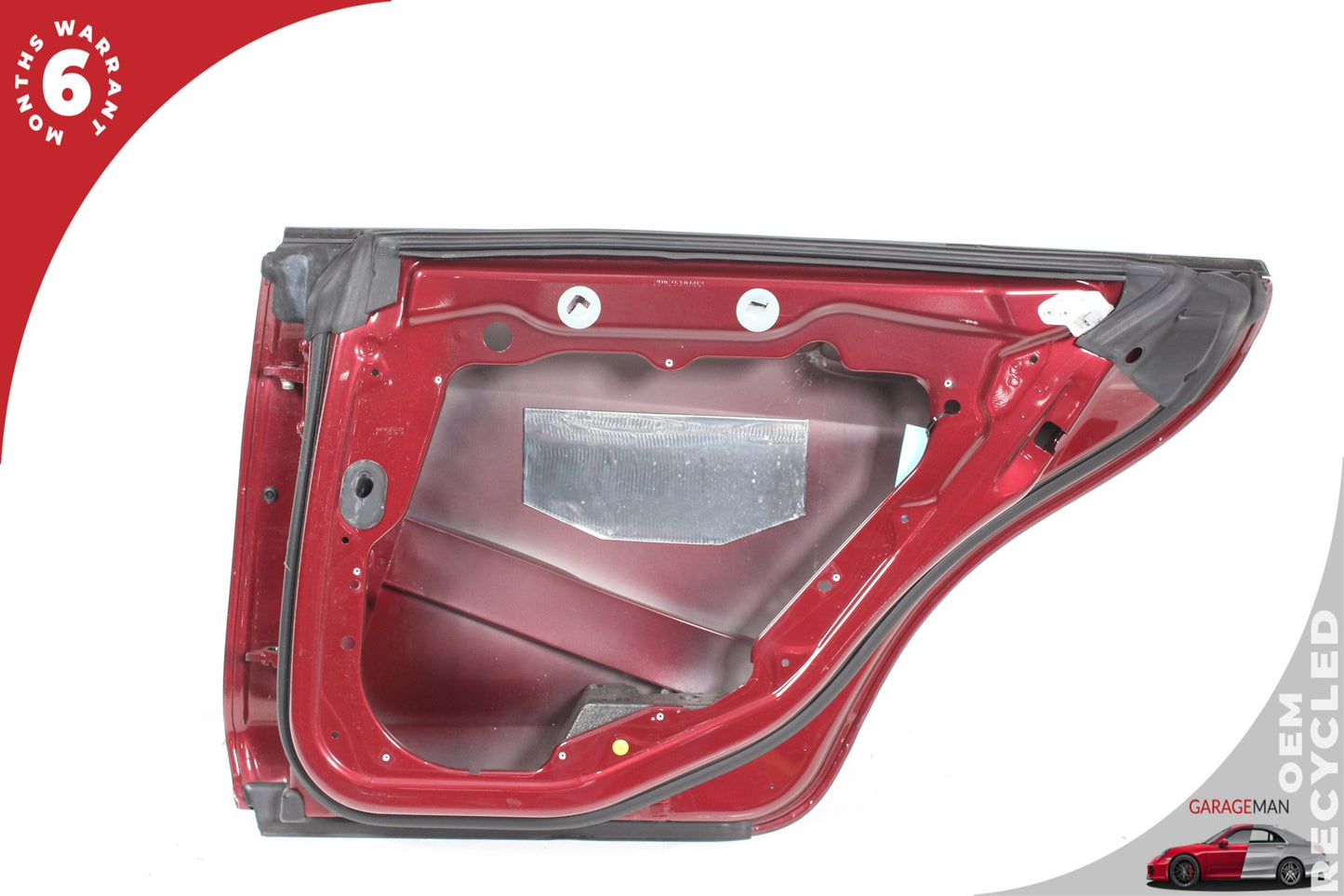 2012-2018 Mercedes W218 CLS550 Rear Right Passenger Side Door Shell Red OEM
