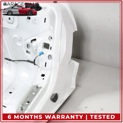 2020-2024 Audi A4 B9 Rear Trunk Deck Lid Shell White 8W5827025K OEM