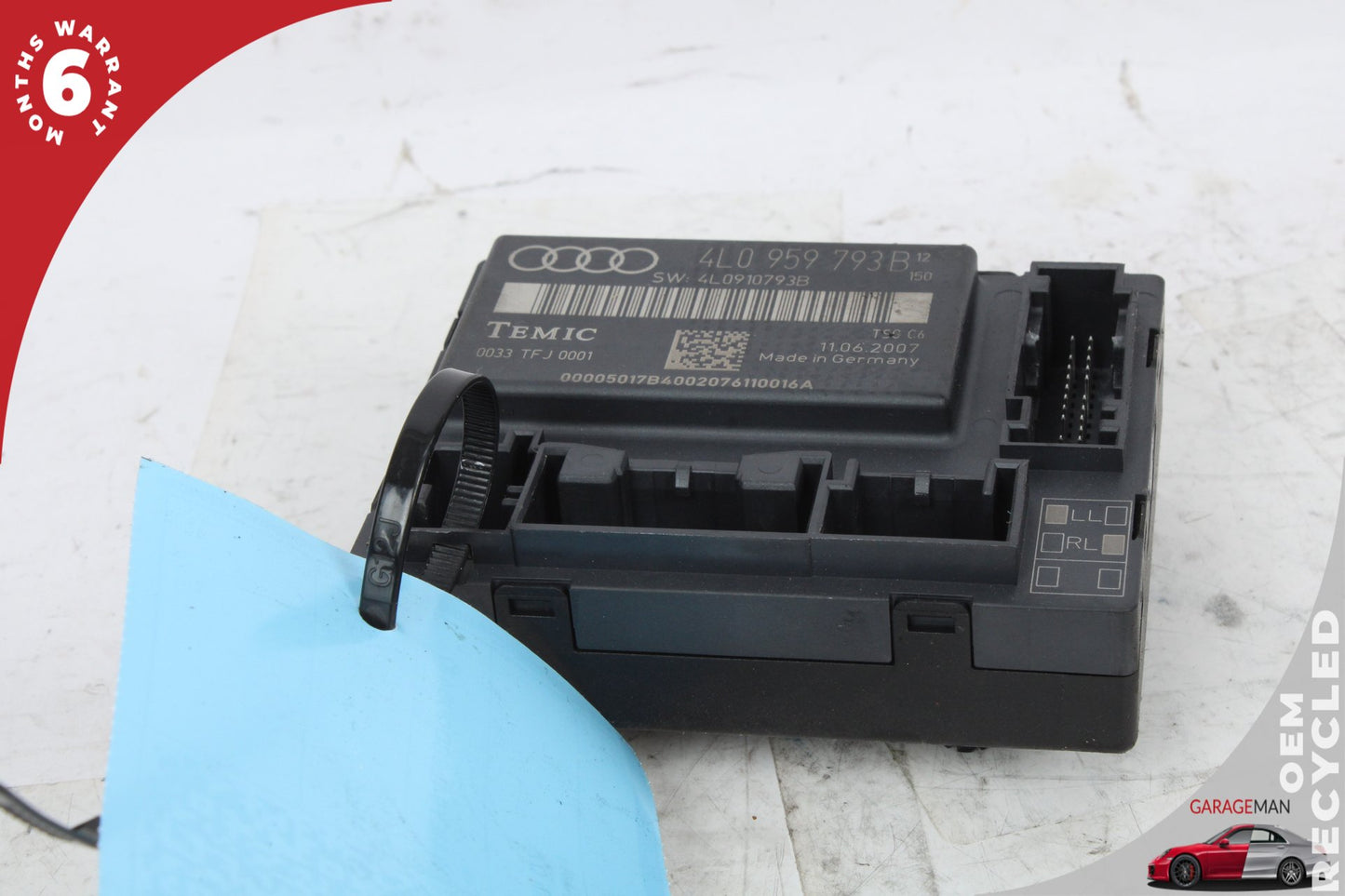2007-2009 Audi Q7 Front Left Driver Side Door Control Module Unit 4L0959793B OEM