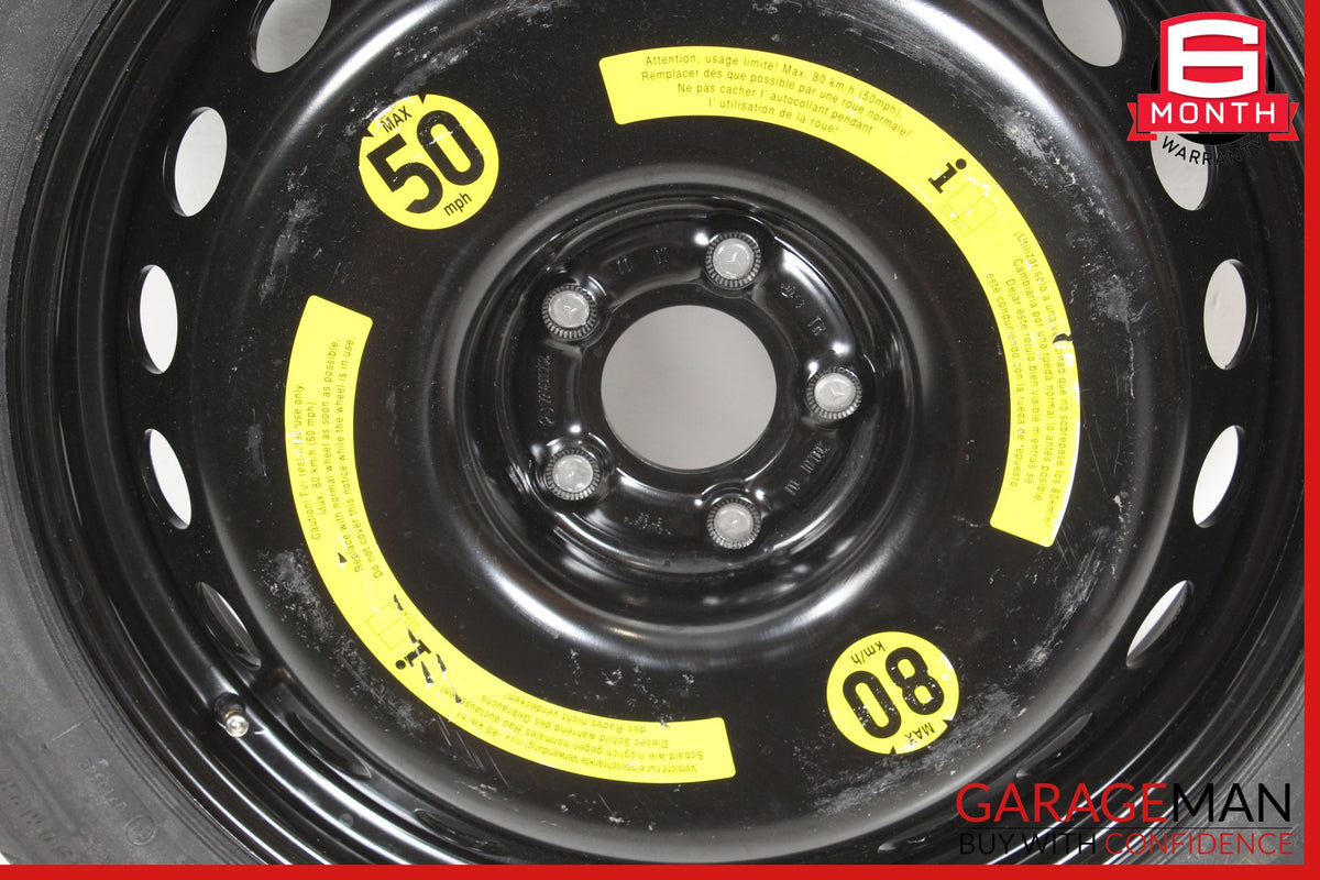 2007-2013 Mercedes W221 S550 Emergency Spare Tire Wheel Donut Rim 2214000202 OEM