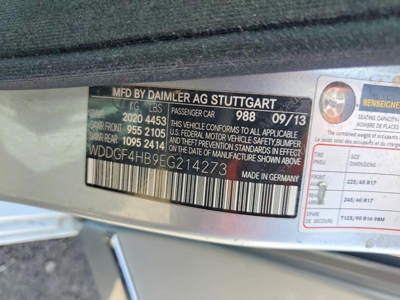 Parting Out- 2014 Mercedes-Benz C250 W204- 221