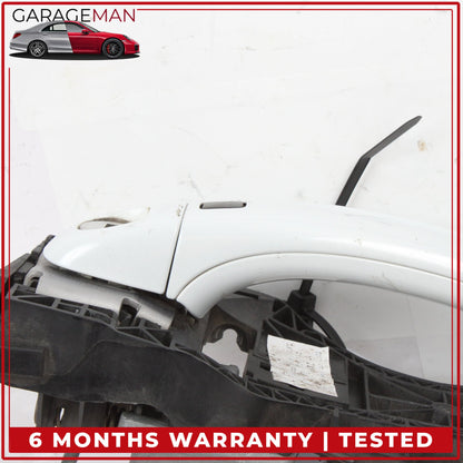 2007-2015 Audi Q7 Front Left Driver Side Exterior Door Handle White Metallic OEM