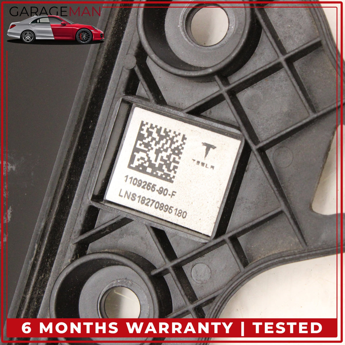 2017-2023 Tesla Model 3 Right B-Pillar Applique Glass Trim Molding w/ Camera OEM