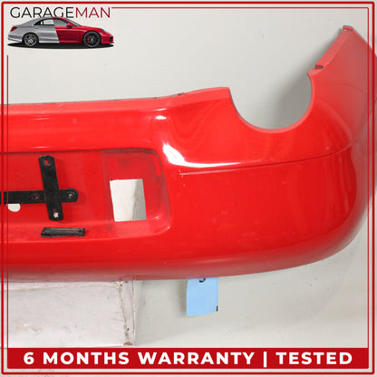 1999-2001 Porsche 911 996 Rear Bumper Cover Red 99650541108 OEM