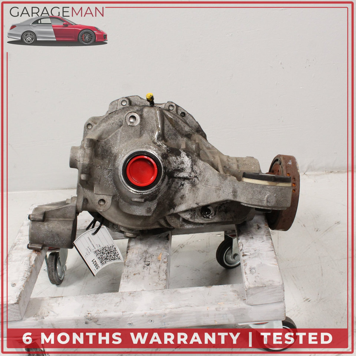 2013-2019 Jaguar XF X250 RWD 3.0L Rear Differential Diff Axle Carrier 2.56 OEM
