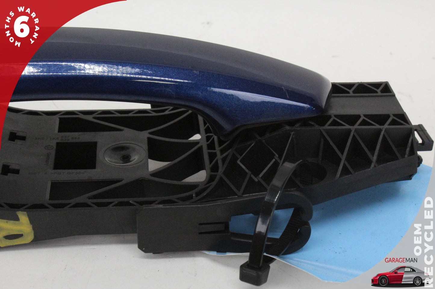 2015-2020 Audi A3 S3 RS3 Rear Right Side Exterior Door Handle Blue 8V0839885 OEM