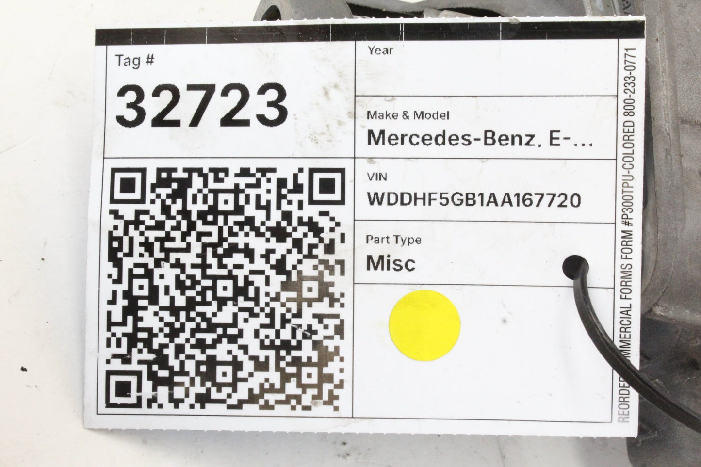 2007-2013 Mercedes W212 E350 Engine Start Motor 0061515901 Bosch OEM