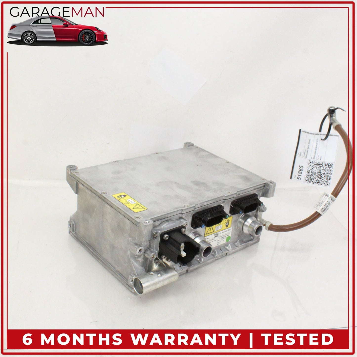 2016-2019 Mercedes W222 S550e GLC350e Battery Power Voltage Charger Unit OEM