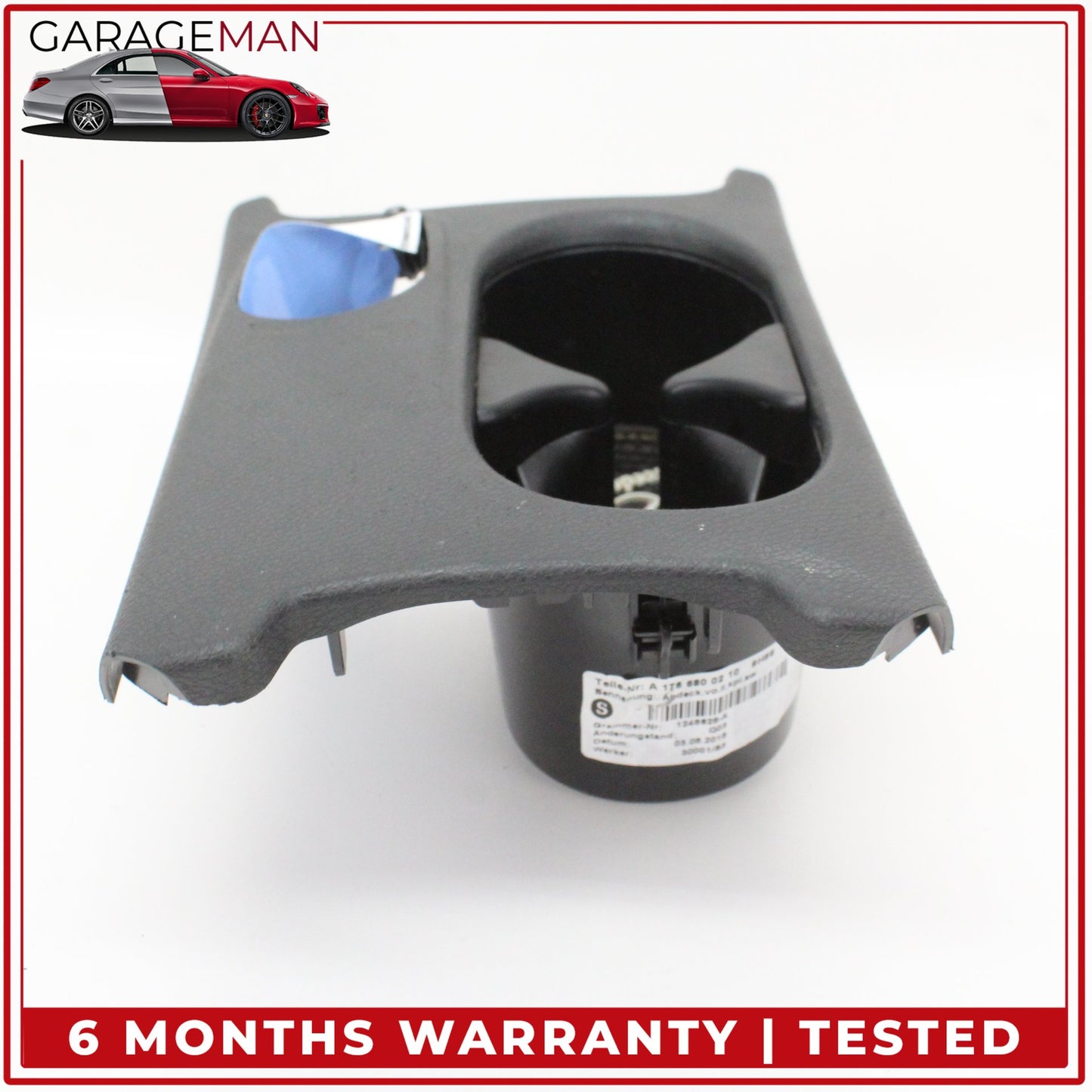 2014-2019 Mercedes-Benz CLA250 W117 Sedan Center Console Dual Cup Holder 1766800210 OEM