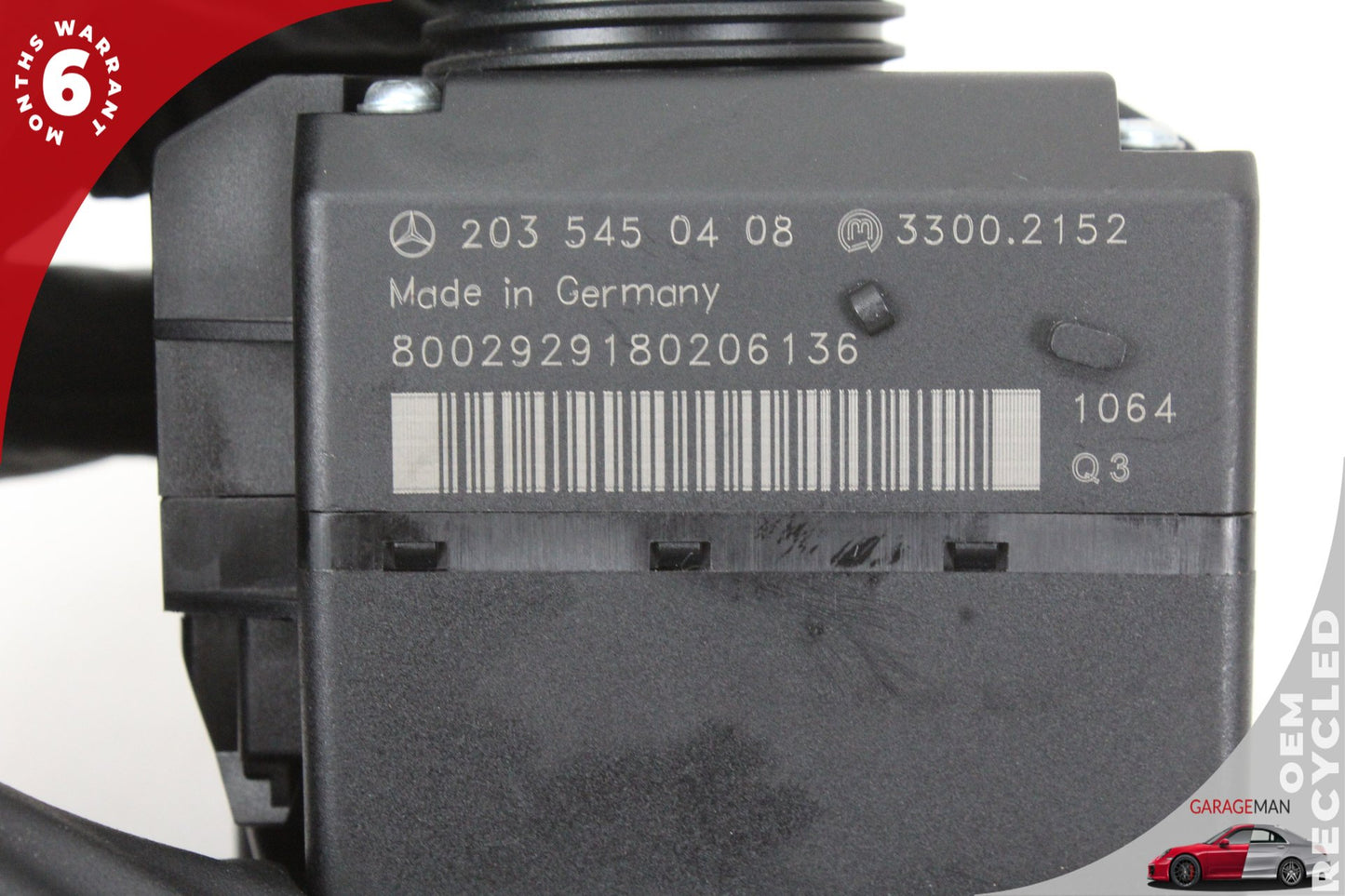 2001-2009 Mercedes W203 C240 Ignition Switch Module w/ Key 2035450408 OEM