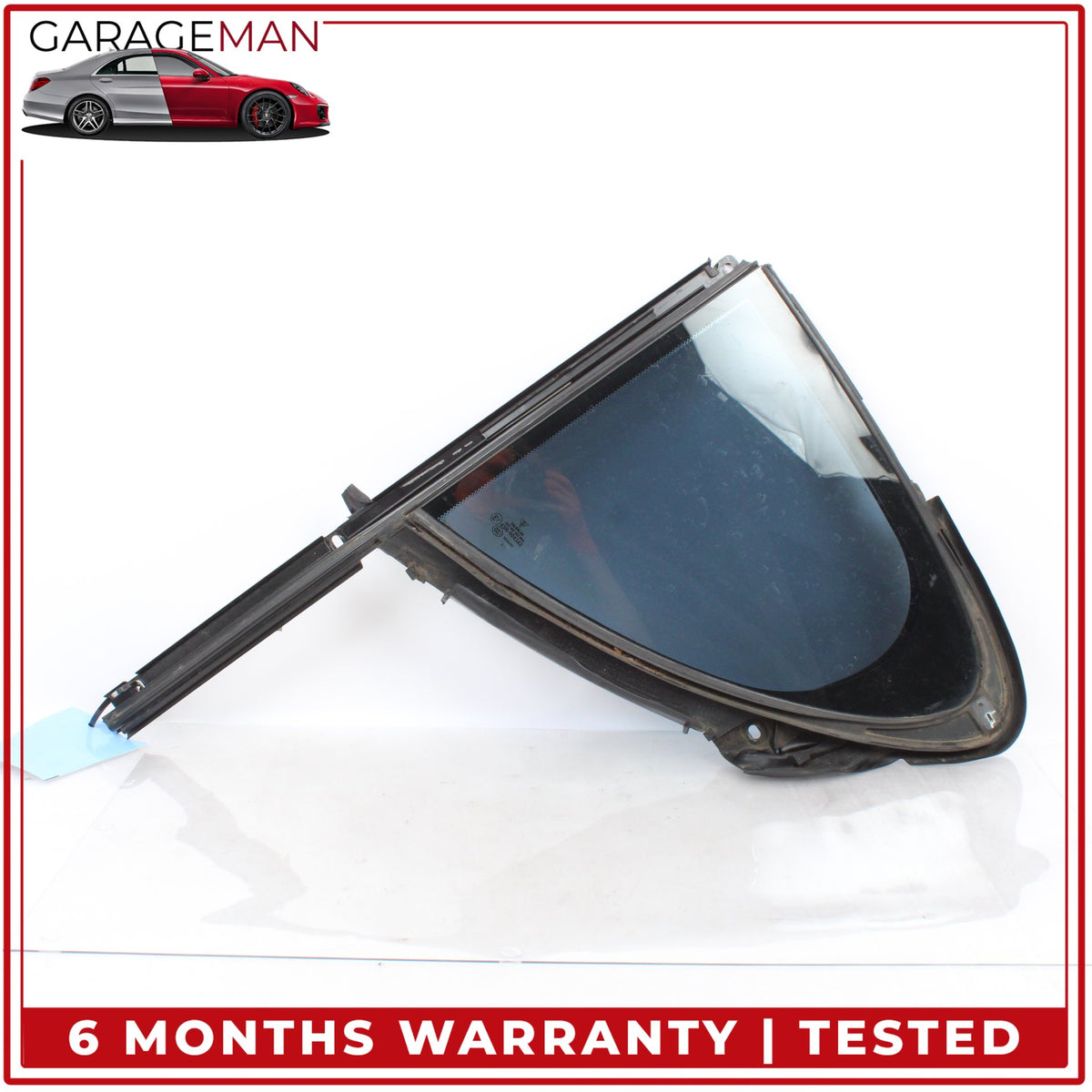 2010-2016 Porsche Panamera 970 Rear Left Driver Side Quarter Window Glass OEM