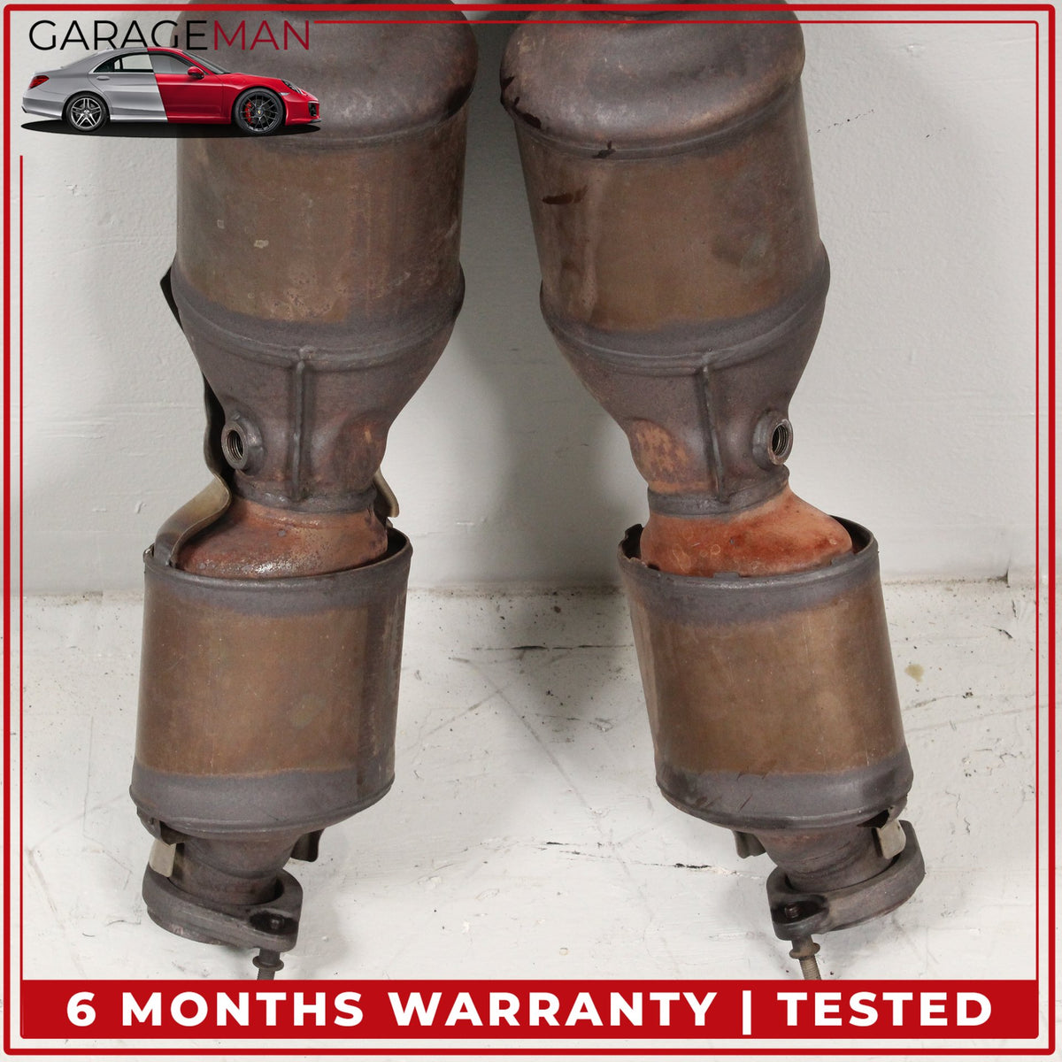 2015-2020 Range Rover L405 L494 3.0L Left and Right Side Exhaust Downpipe OEM