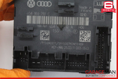 2012-2018 Audi A6 C7 Sedan Right Front Door Control Module 4G8959792C OEM