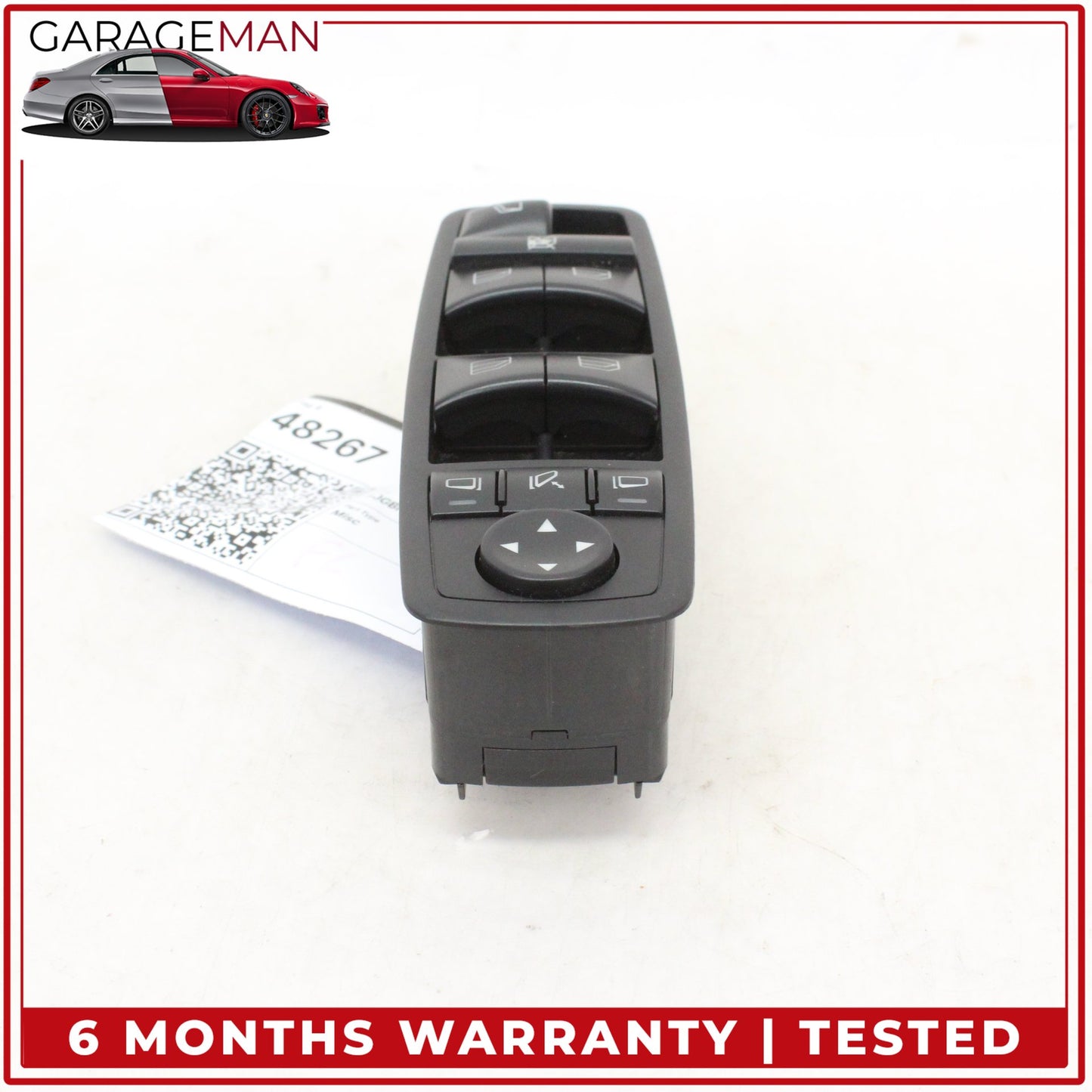 2007-2013 Mercedes X164 GL550 Front Left Side Master Window Control Switch OEM