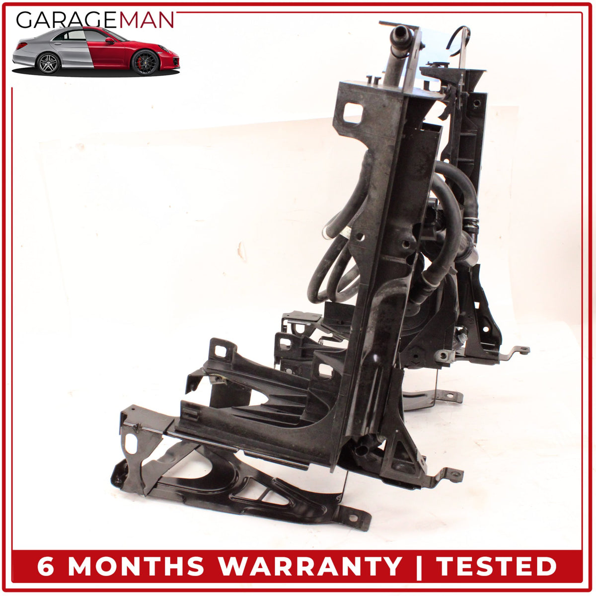 2012-2018 BMW 650i Front Left and Right Side Head Light Mount Bracket Set OEM