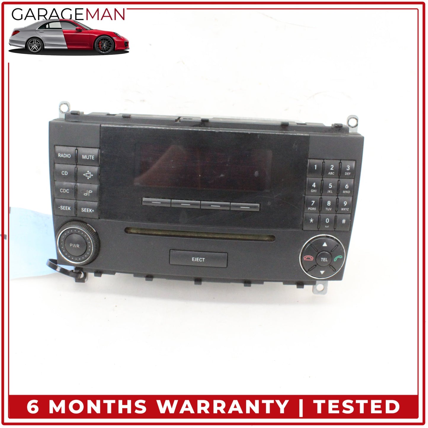 2003-2009 Mercedes-Benz CLK350 W209 Coupe Command Head Unit Navigation Radio 2098702189 OEM