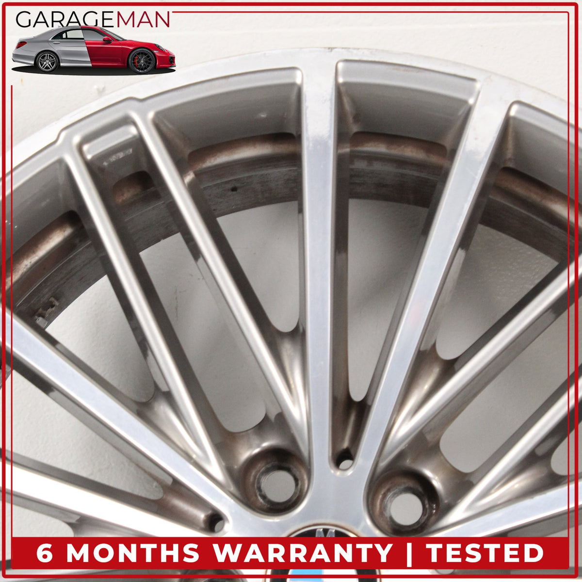 2017-2023 BMW 540i 530i M550i 530e Front Side Wheel Rim 8JX19H2 IS30 6894839 OEM