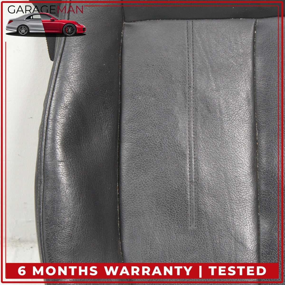 2012-2018 Audi A6 A7 Front Left Driver Side Lower Bottom Seat Cushion Black OEM