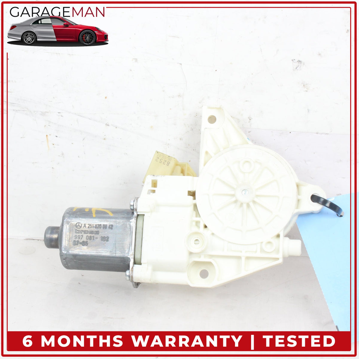 2006-2013 Mercedes W164 ML350 Front Right Window Regulator Motor 2518200842 OEM