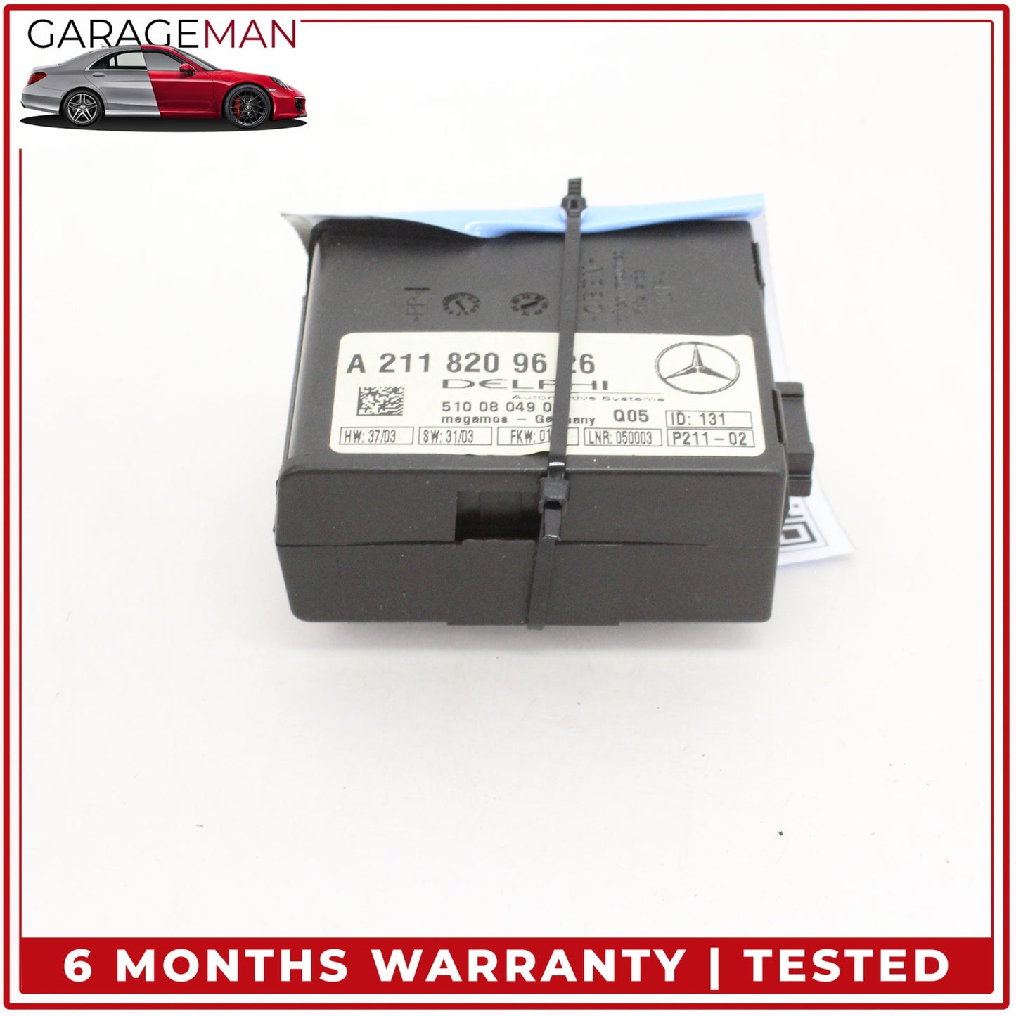 2003-2011 Mercedes W219 CLS500 Anti Theft Alarm Control Module 2118209626 OEM