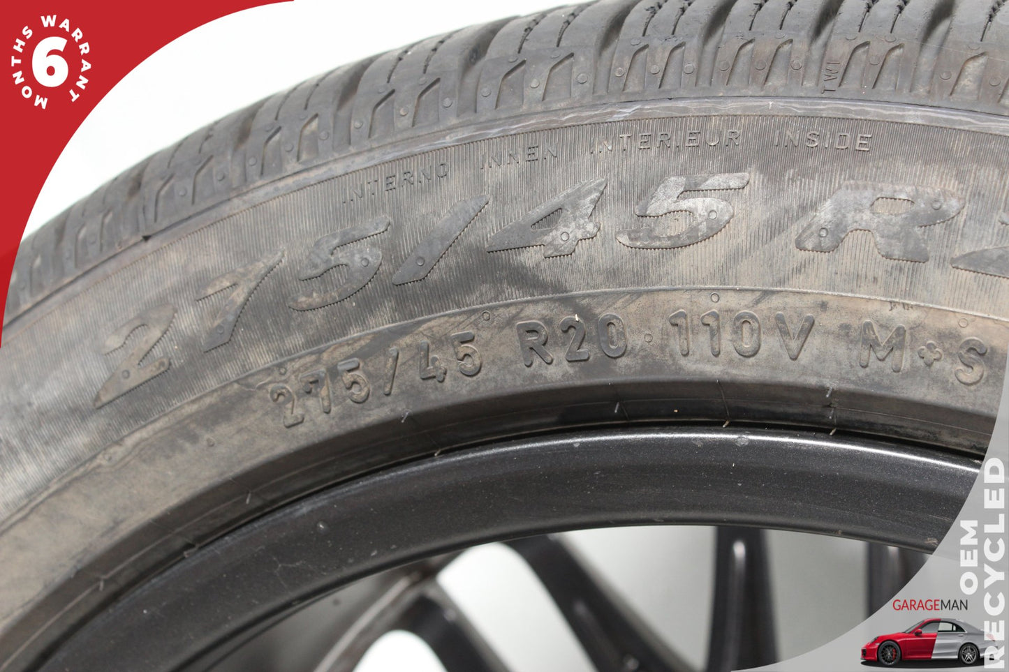 2011-2018 Porsche Cayenne S Hybrid 92A Sport Design Wheel Rim 20x9.5J ET47 w/ Tire 7P5601025N