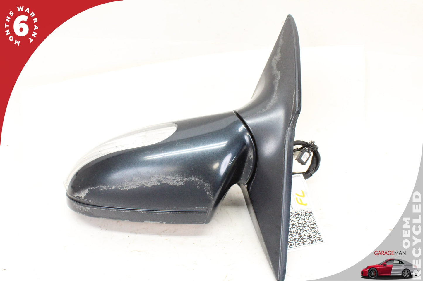 04-08 Mercedes SL500 R230 Left Door Rear View Mirror 2308100576