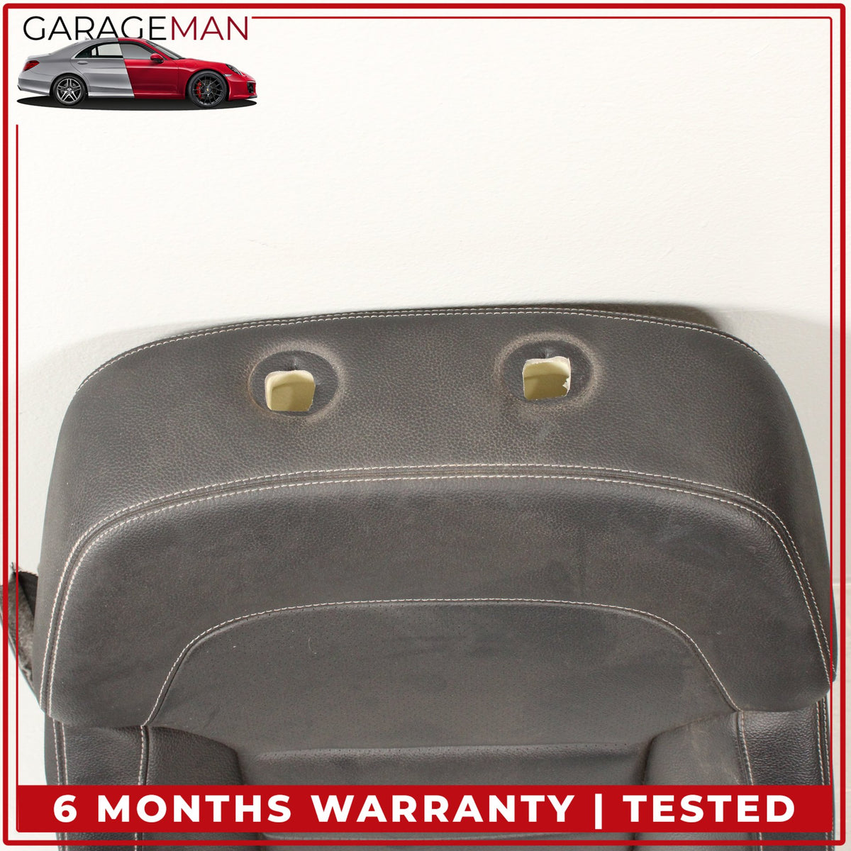 2012-2015 Mercedes W166 ML350 Front Right Side Top Upper Seat Cushion Black OEM