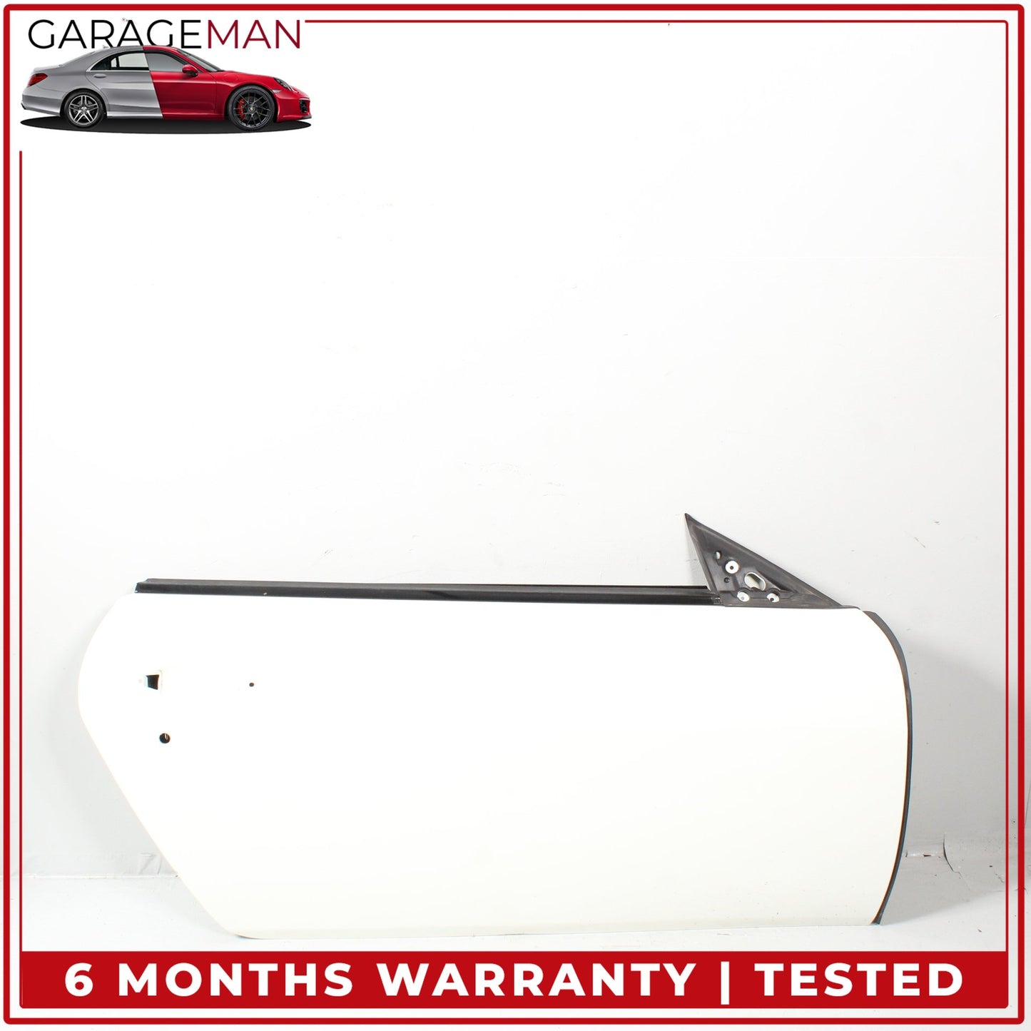 2008-2019 Maserati GranTurismo Coupe Front Right Door Shell White 68498600 OEM