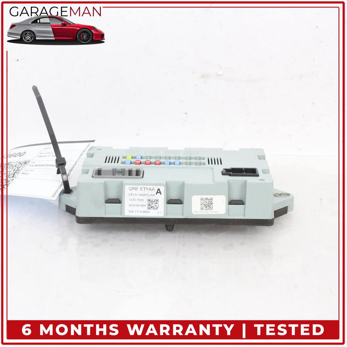 2010-2023 Jaguar F-Type X152 Rear Trunk Relay Fuse Box Module CPLA14Q073AA OEM