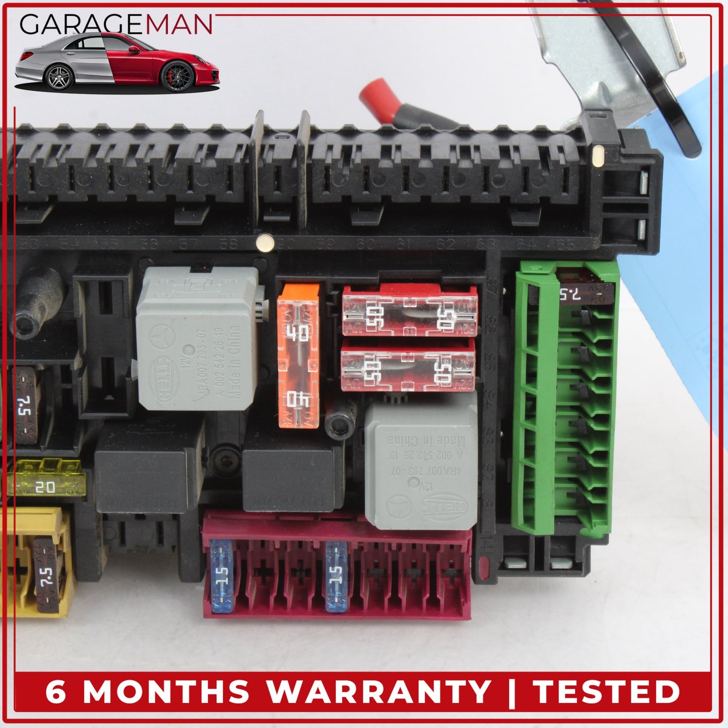 2012-2014 Mercedes W204 C250 C300 Rear Fuse Relay Box Module 2049060205 OEM