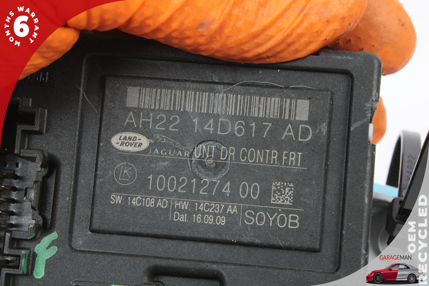 2010-2016 Land Rover LR4 SUV Front Right Door Control Module AH2214D617AD OEM