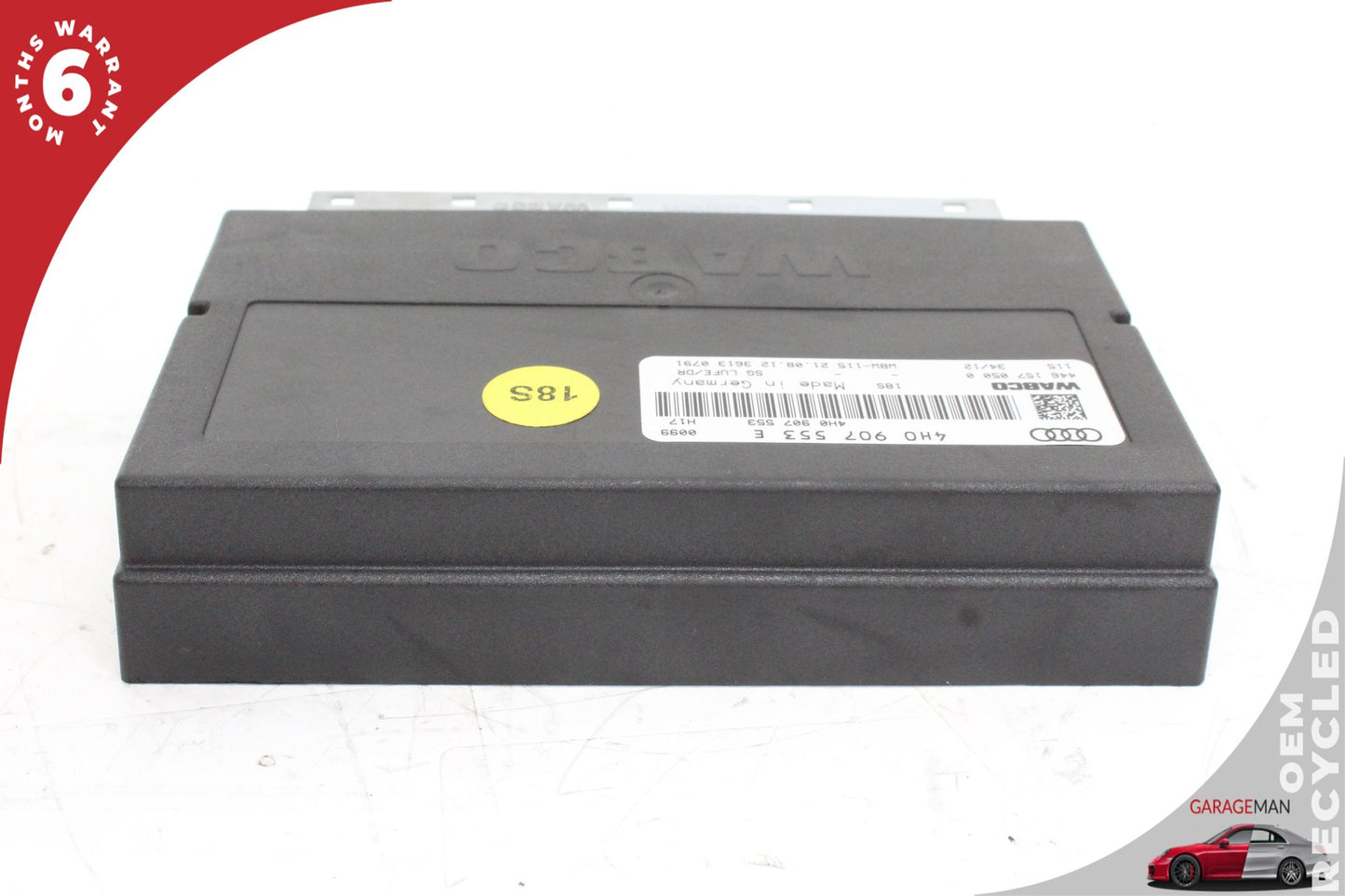 11-14 Audi A8 Sedan Active Air Suspension Control Module Unit 4H0907553E Genuine