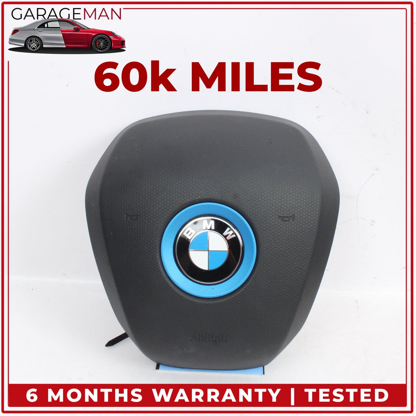 2014-2021 BMW i3 I01 Front Left Side Steering Wheel Airbag 33687036401 OEM