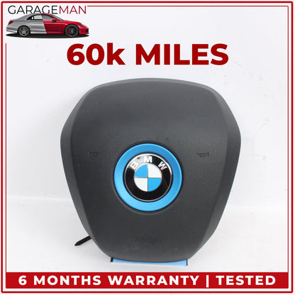 2014-2021 BMW i3 I01 Front Left Side Steering Wheel Airbag 33687036401 OEM