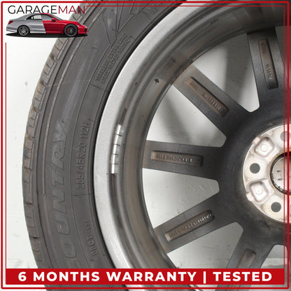 2017-2025 Audi Q7 SQ7 10 Spoke Wheel Rim w/ Tire 9JX20H2 ET33 4M0601025AD OEM