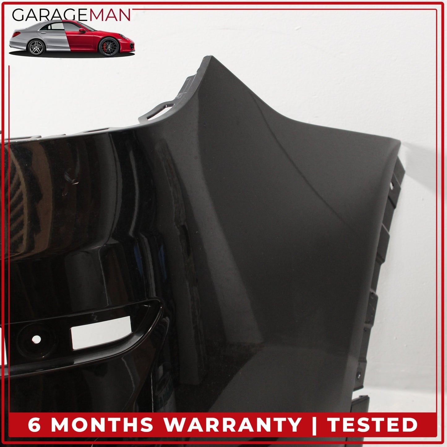 2011-2017 BMW X3 F25 SUV Rear Bumper Cover Panel w/o PDC Black 7392992 OEM