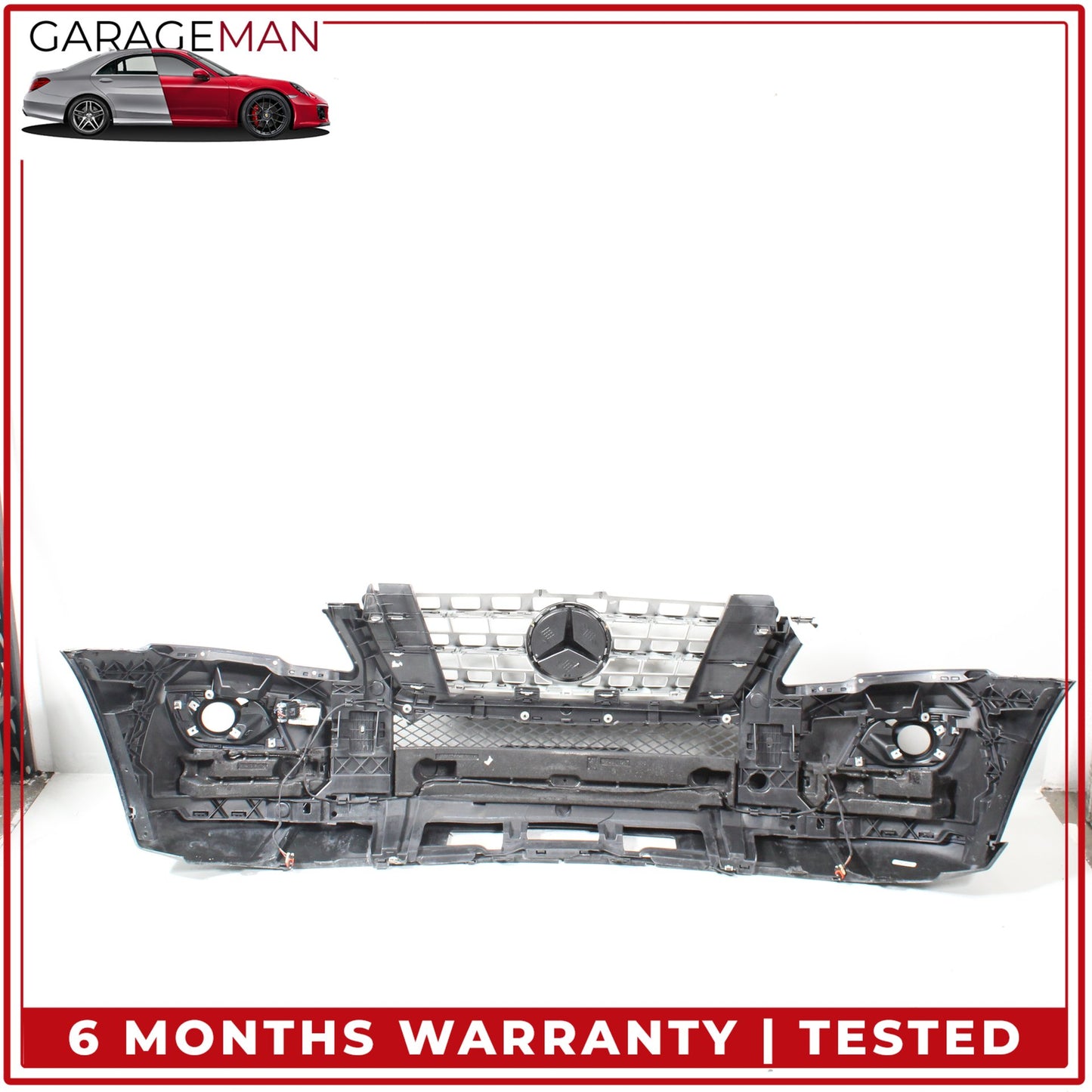 2009-2011 Mercedes W164 ML350 ML550 Base Front Bumper Cover Assembly Blue OEM