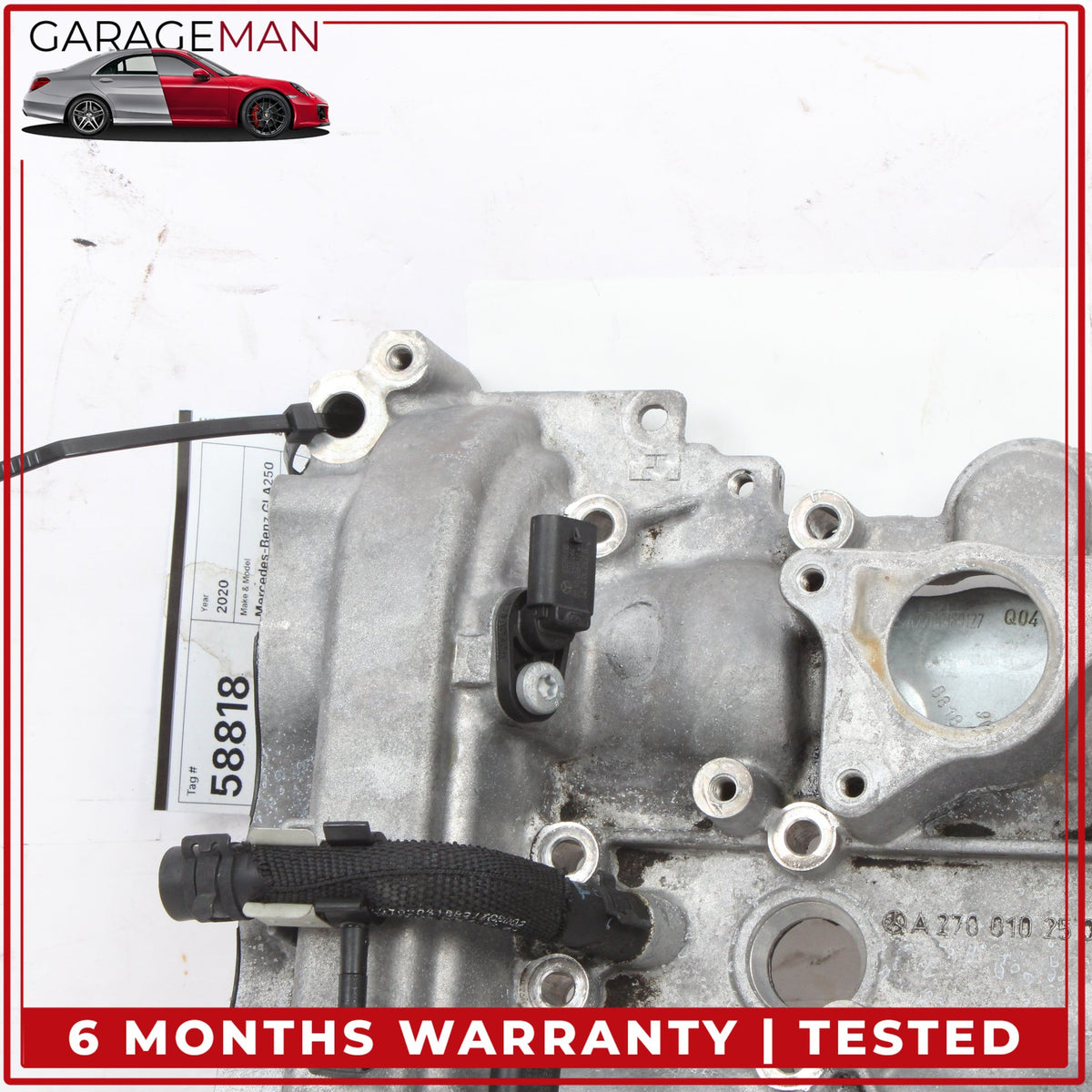 2015-2020 Mercedes X156 GLA250 Engine Cylinder Head Valve Cover 2700102502 OEM