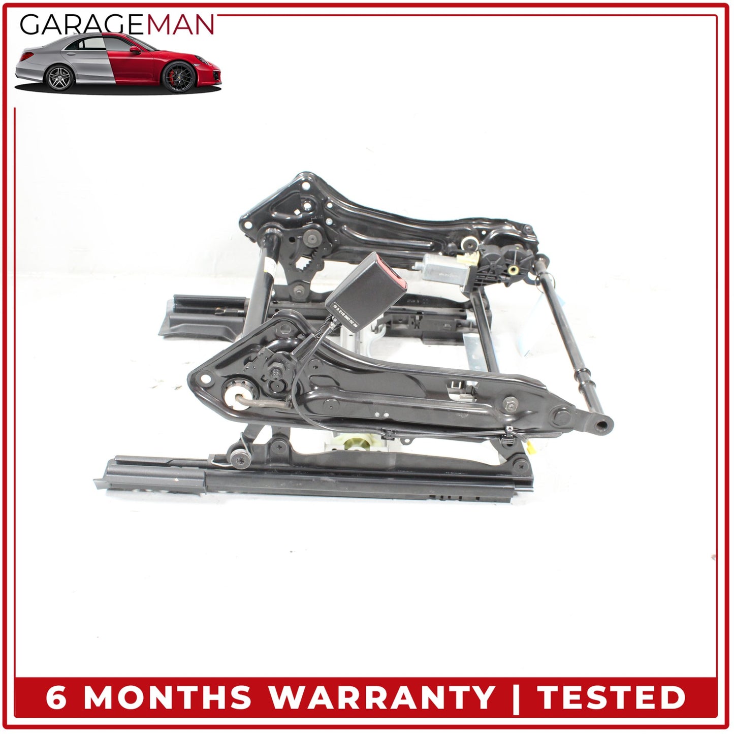 2010-2018 Mercedes W218 CLS550 Front Left Seat Track Rail Frame 2129103336 OEM