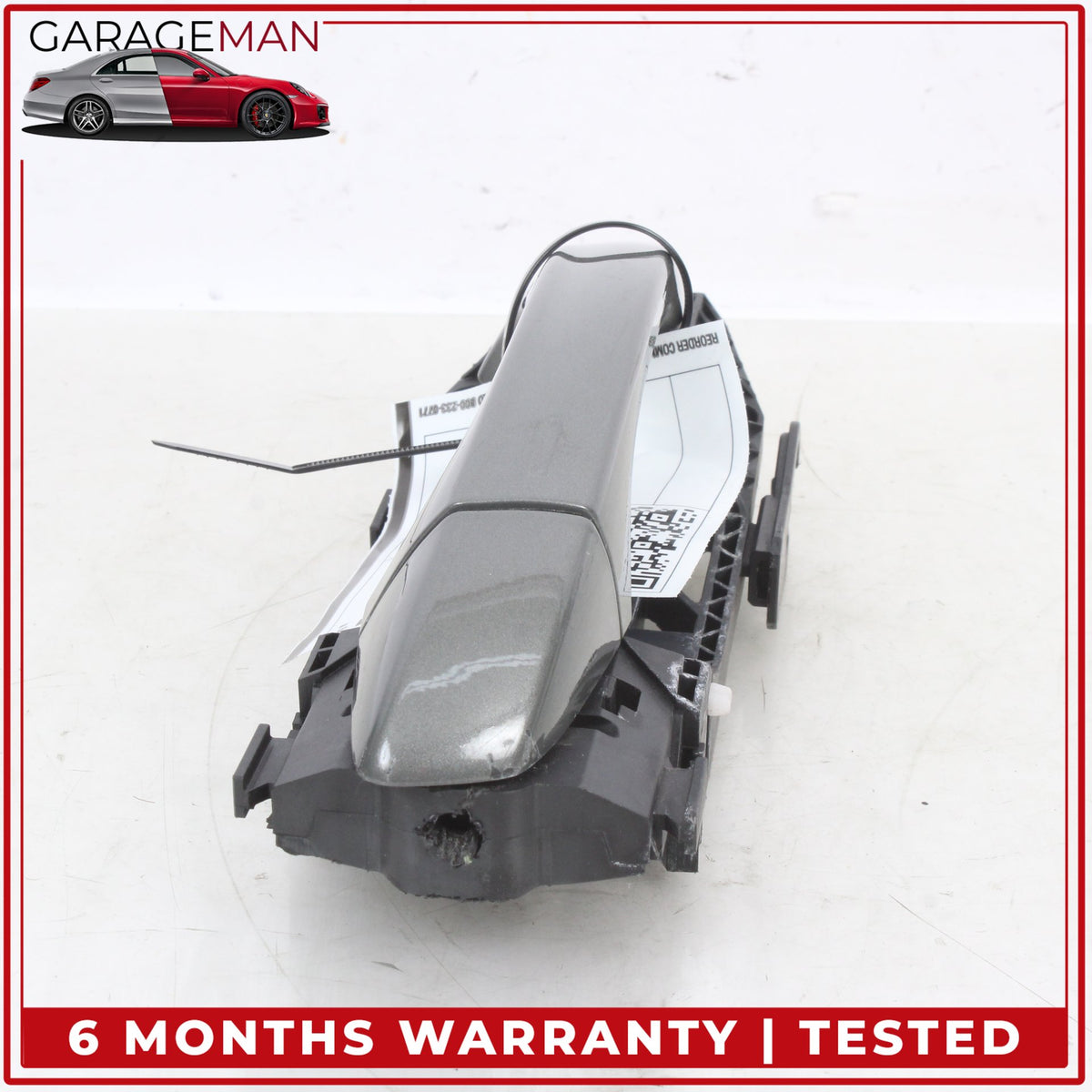 2019-2025 Audi Q3 Rear Right Side Exterior Door Handle Gray Metallic OEM