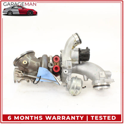 2014-2020 Mercedes W213 E400 M276 Left Turbocharger Turbo Charger Manifold OEM